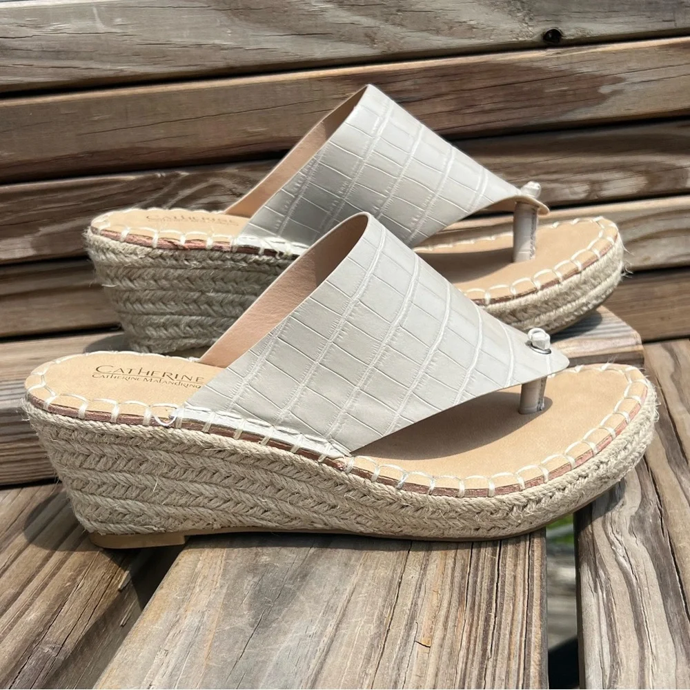 Catherine Malandrino espadrille wedge
